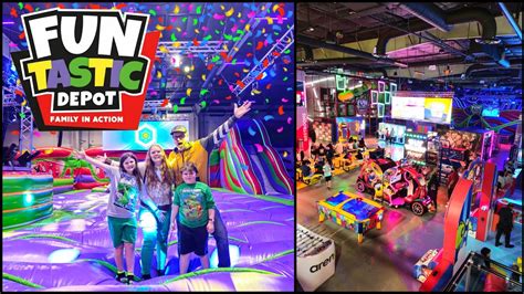 Its close to Orlando International Airport, so if you have a late flight and are looking for a way for the kids to blow off some steam, this could be your answer. . Funtastic depot indoor amusement park